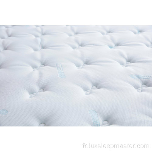 Matelas confortables en mousse à mémoire de forme à ressorts ensachés